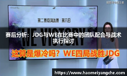 赛后分析：JDG与WE在比赛中的团队配合与战术执行探讨