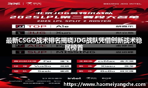 最新CSGO战术排名揭晓JDG战队凭借创新战术稳居榜首