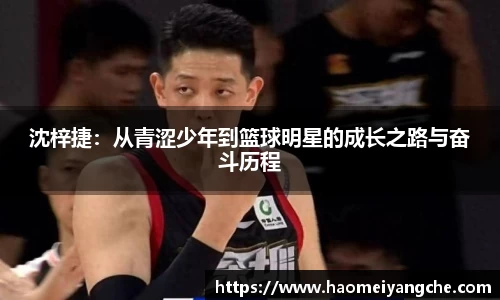 沈梓捷：从青涩少年到篮球明星的成长之路与奋斗历程